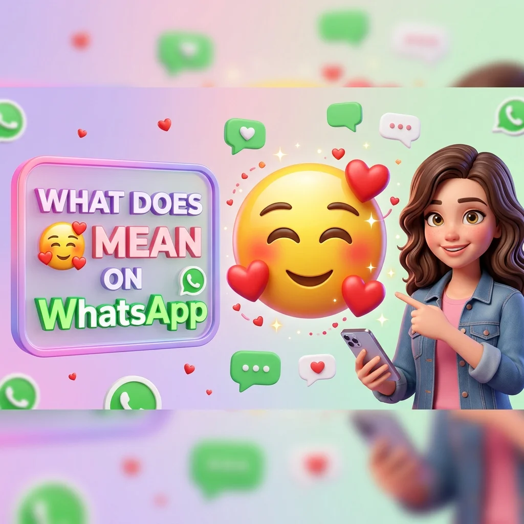 What Does 🥰 Mean on WhatsApp