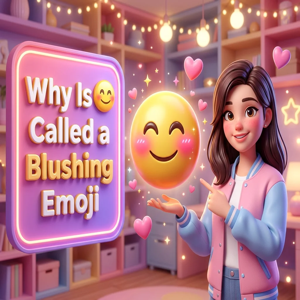 Why Is 😊 Called a Blushing Emoji