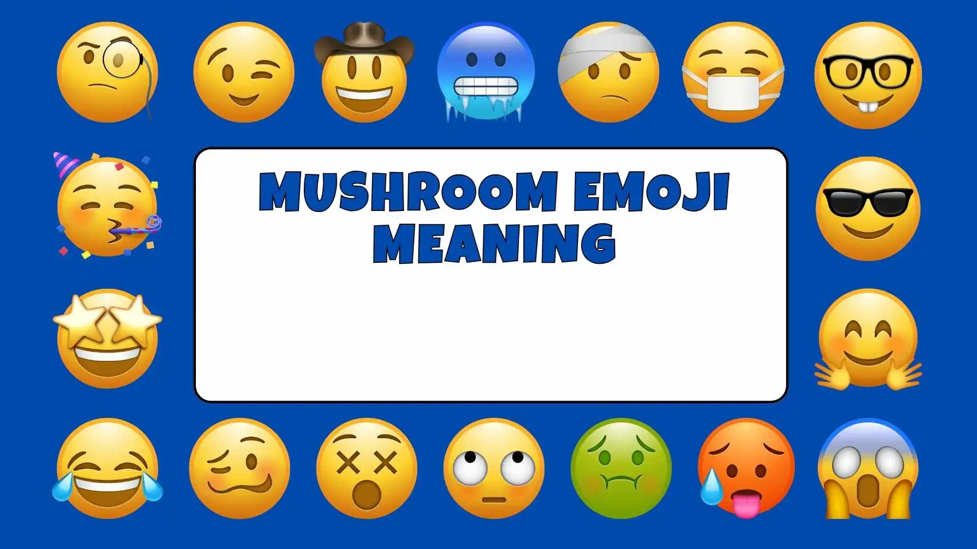 Mushroom Emoji Meaning