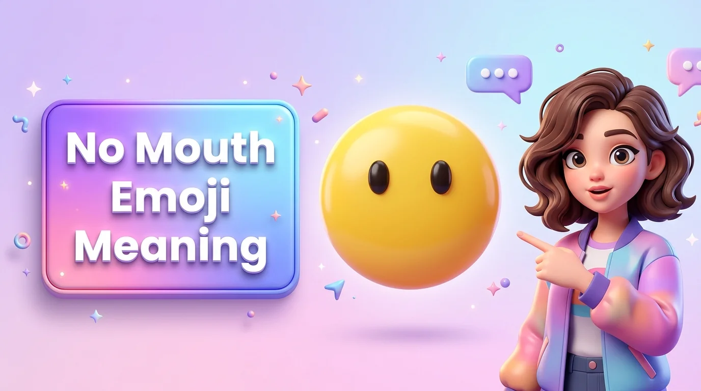 No Mouth Emoji Meaning