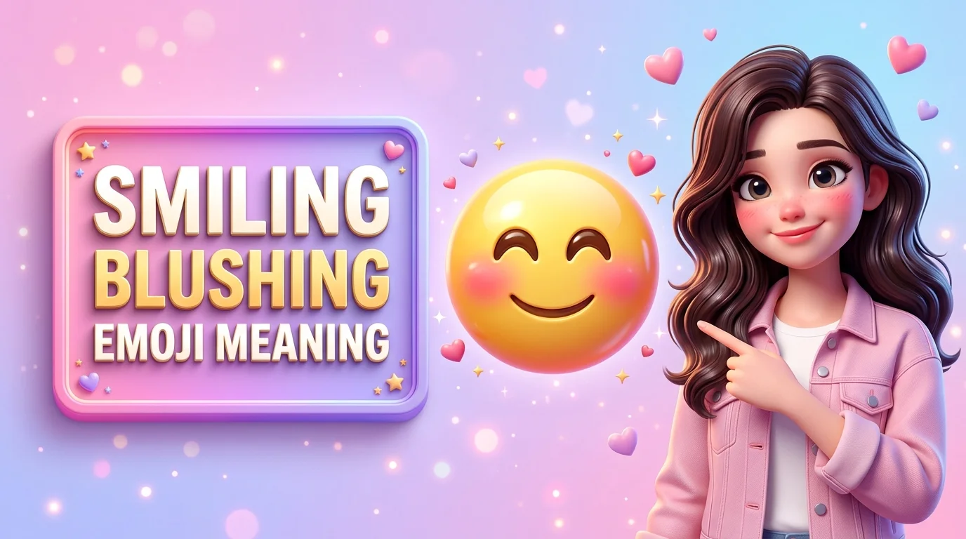 Smiling Blushing Emoji Meaning