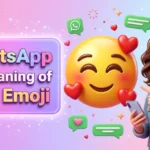 WhatsApp 🥰 Meaning of This Emoji